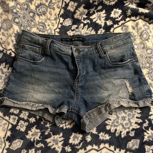 STS Blue Distressed Jean Shorts Blue